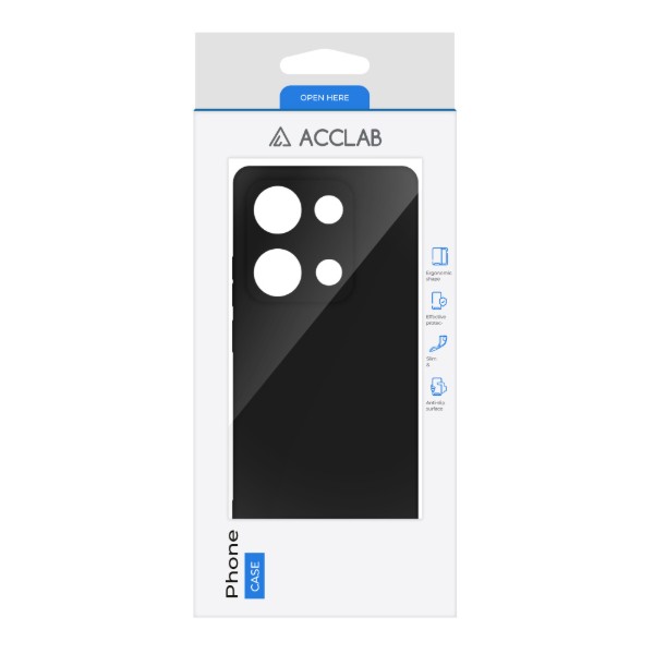 Фото - Чохол для смартфону ACCLAB SoftShell for Xiaomi Redmi Note 14S 4G Black (1283126626593)