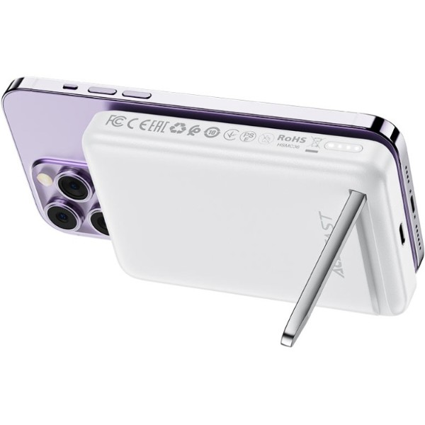Фото - Батарея мобильная AceFast Magnetic Wireless 10000mAh 20W PD (6974316282617)