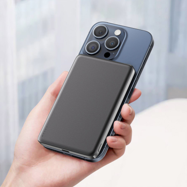 Фото - Батарея мобільна AceFast Magnetic Wireless 5000mAh 18W PD (6974316283386)