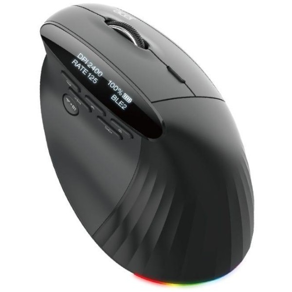 Фото - Миша бездротова ігрова Acer Smart Fit Vertical Mouse (HP.EXPBG.020)