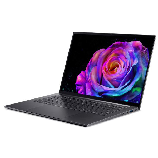 Фото - Ноутбук Acer Swift X 14 SFX14-73G (NX.J82EU.005) Titanium Gray