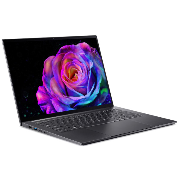 Фото - Ноутбук Acer Swift X 14 SFX14-73G (NX.J82EU.005) Titanium Gray