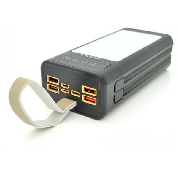 Фото - Батарея мобільна ACL PW-85 30000mAh, LIGHTER, Type-C + Lighting, Black