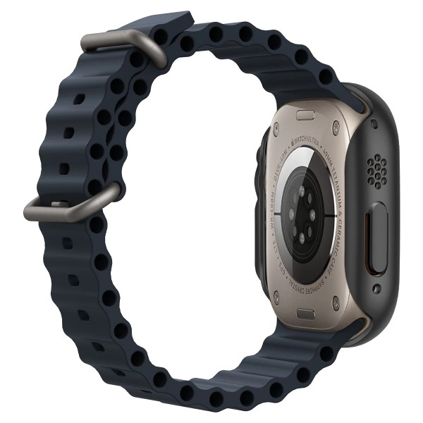 Фото - Чехол-бампер для смарт-часов Spigen for Apple Watch Ultra (49mm) Thin Fit Black (ACS05458)