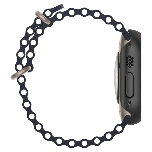 Фото - Чехол-бампер для смарт-часов Spigen for Apple Watch Ultra (49mm) Thin Fit Black (ACS05458)