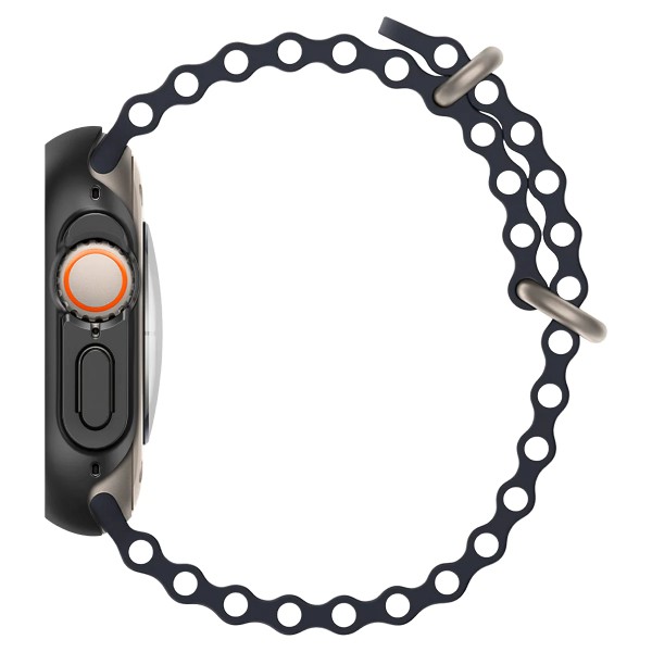 Фото - Чехол-бампер для смарт-часов Spigen for Apple Watch Ultra (49mm) Thin Fit Black (ACS05458)