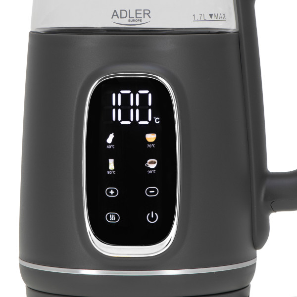 Фото - Электрический чайник Adler AD 1305 Grey