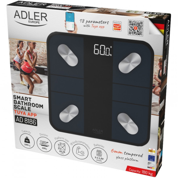 Фото - Ваги підлогові Adler AD8186B