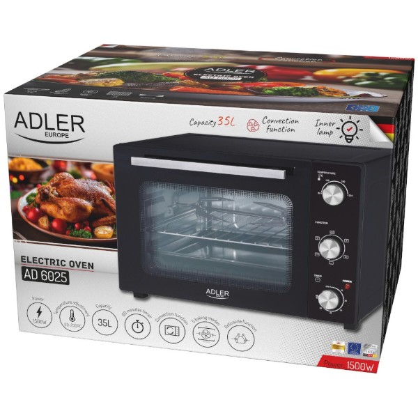 Фото - Печь электрическая Adler AD 6025