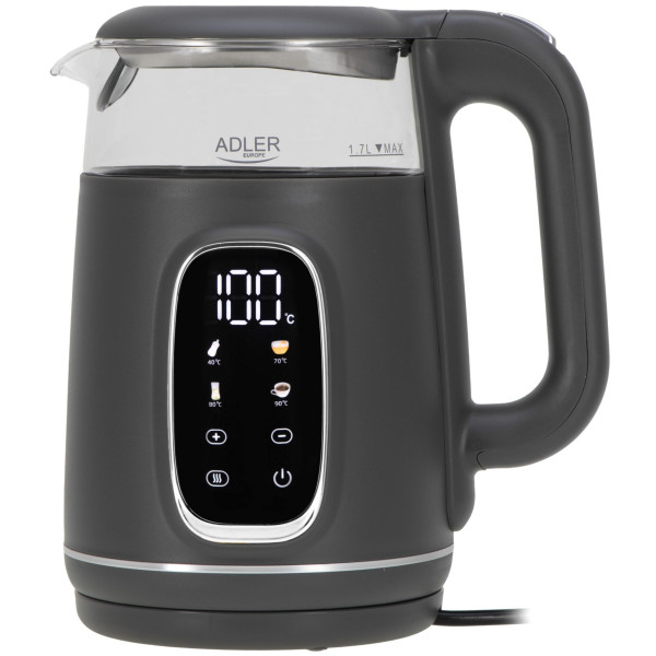Фото - Электрический чайник Adler AD 1305 Grey