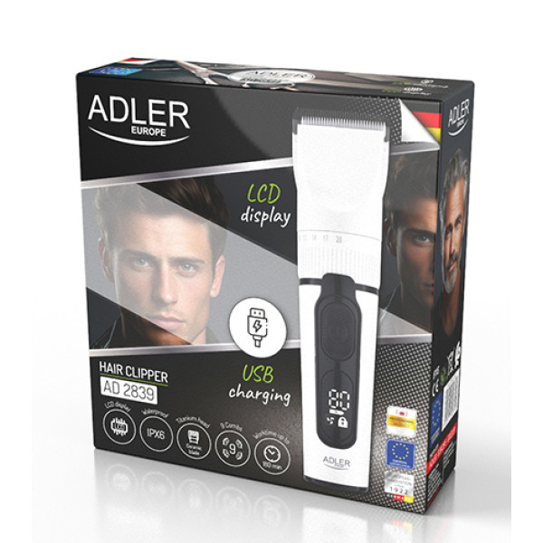 Фото - Машинка для стрижки волос Adler AD 2839