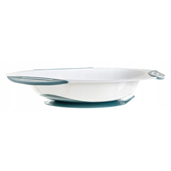 Фото - Тарілка для малюка Akuku White/Turquoise (A0524)