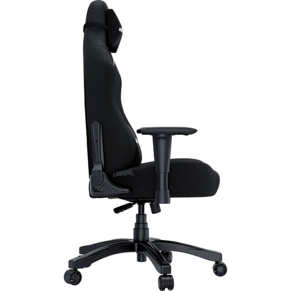 Фото - Крісло для геймерів Anda Seat Luna Size L Black Fabric (AD18-44-B-F)