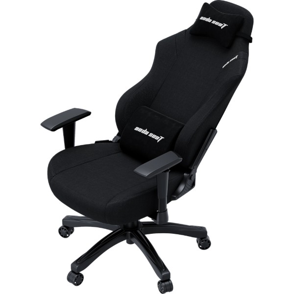 Фото - Крісло для геймерів Anda Seat Luna Size L Black Fabric (AD18-44-B-F)