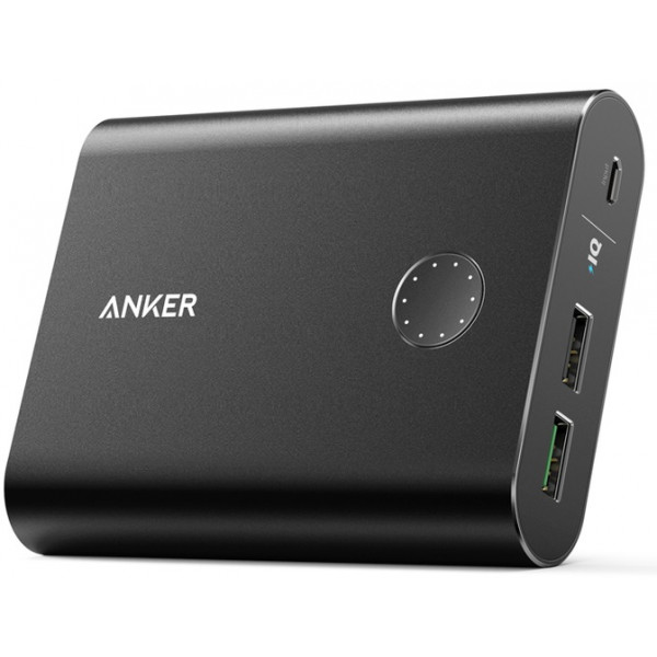 Фото - Батарея мобильная Anker PowerCore+ 13400 mAh with QC3.0 Black (A1316H11)