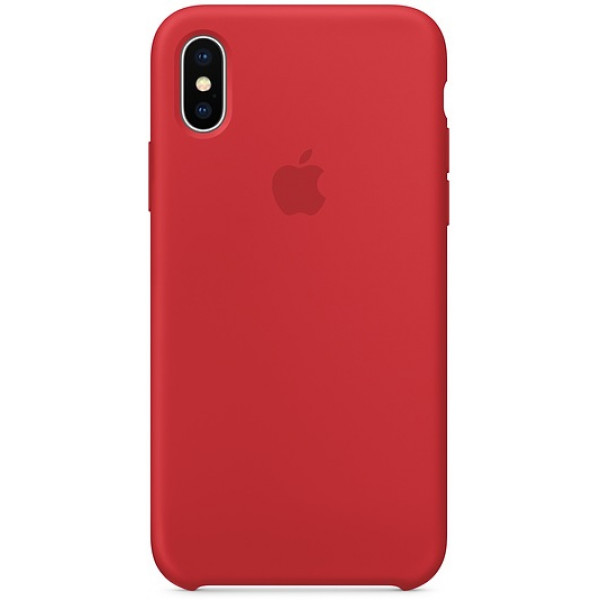 Фото - Чехол для смартфона Apple iPhone X Silicone Case - (PRODUCT)RED (MQT52ZM/A)