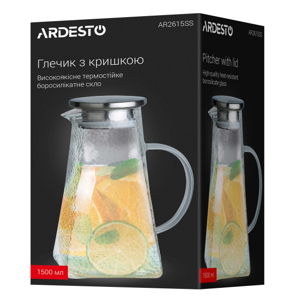 Фото - Глечик Ardesto 1500 мл (AR2615SS)