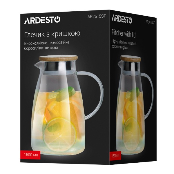 Фото - Глечик ARDESTO 1500 мл (AR2615ST)