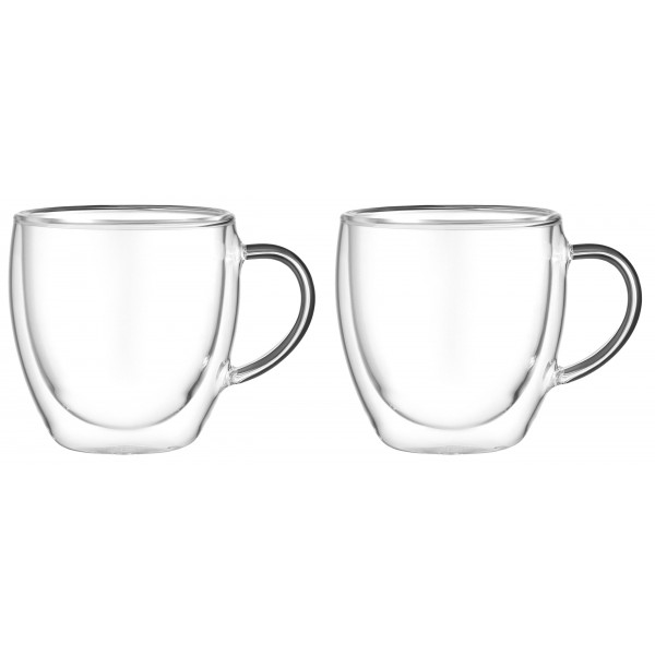 Фото - Набор чашек с двойными стенками Ardesto 180 мл 2 шт. (AR2618BH)