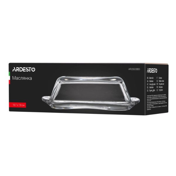 Фото - Маслянка ARDESTO 18,7х7,8 см (AR2603BD)