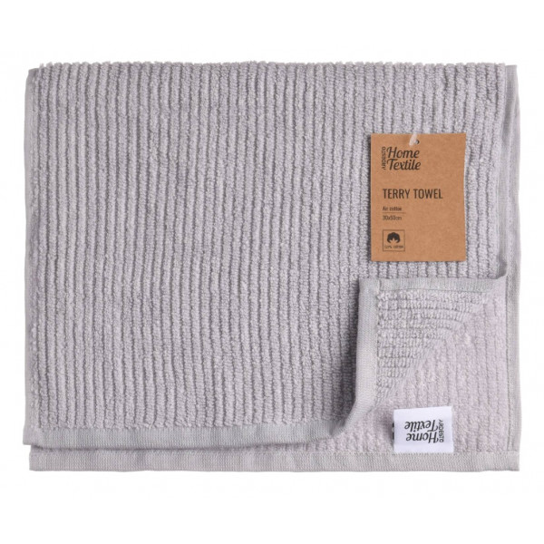 Фото - Рушник для рук Ardesto махрове Air сірий 30х50 см (ART2130SG)