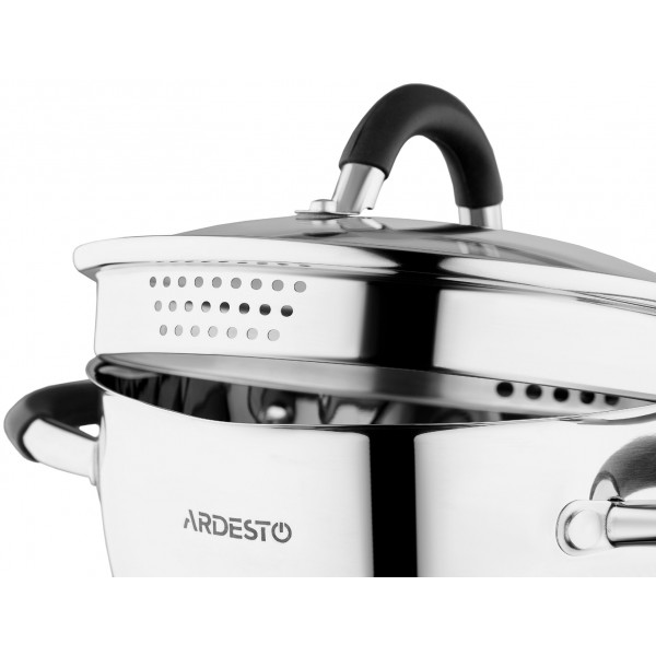 Фото - Набір посуду Ardesto AR1906SG Gemini Livorno 6 пр.
