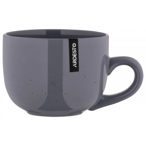 Фото - Чашка Ardesto Bagheria 480 мл Grey (AR2648Grey)