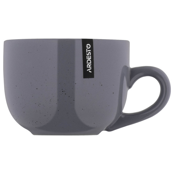 Фото - Чашка Ardesto Bagheria 480 мл Grey (AR2648Grey)