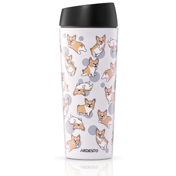 Фото - Термокружка ARDESTO Coffee Time Corgi 450 мл (AR2645CR)