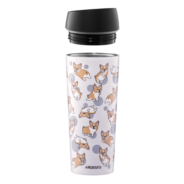 Фото - Термокружка ARDESTO Coffee Time Corgi 450 мл (AR2645CR)