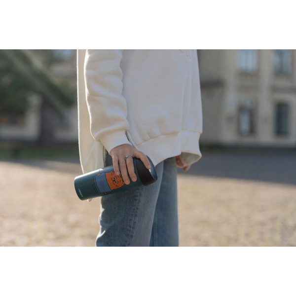 Фото - Термокружка Ardesto Coffee Time Red Cat 450 мл Blue (AR2645CG)