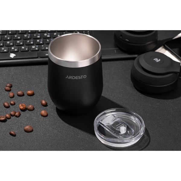 Фото - Термочашка ARDESTO Compact Mug 350 мл Black (AR2635MMB)