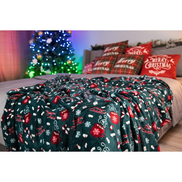 Фото - Плед полуторний ARDESTO Flannel 160х200 см солодке какао (ART0116PB)