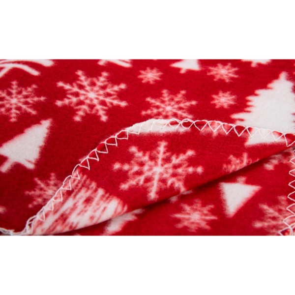 Фото - Плед односпальный ARDESTO Fleece 130x160 см заснеженные елки (ART0715PB)