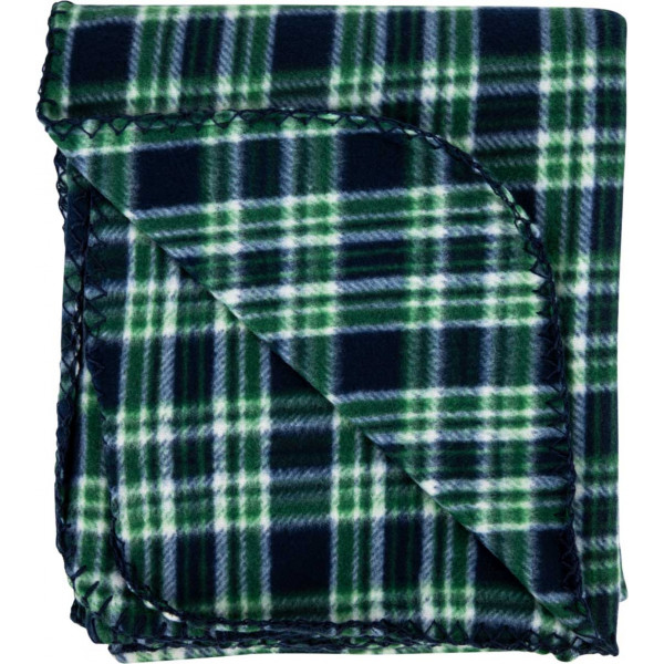Фото - Плед односпальний Ardesto Fleece 130x160 см клітинка зелений (ART0718PB)