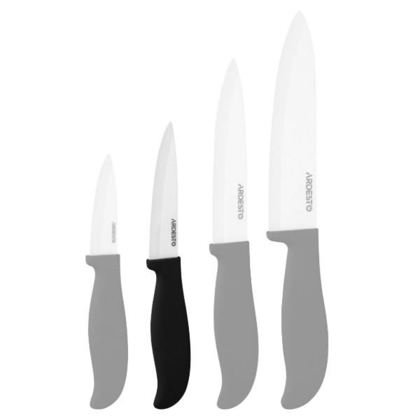Фото - Нож кухонный ARDESTO Fresh 20.5 см Black (AR2120CB)