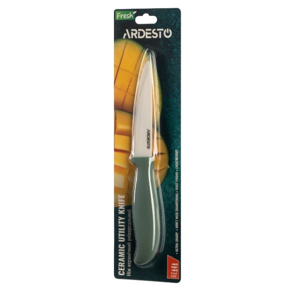 Фото - Нож кухонный ARDESTO Fresh 20.5 см Green (AR2120CZ)