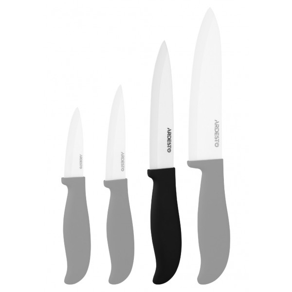 Фото - Ніж слайсерний Ardesto Fresh 24.5 см Black (AR2124CB)