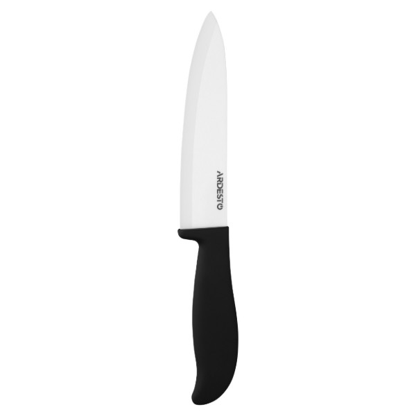 Фото - Ніж кухонний ARDESTO Fresh 27.5 см Black (AR2127CB)