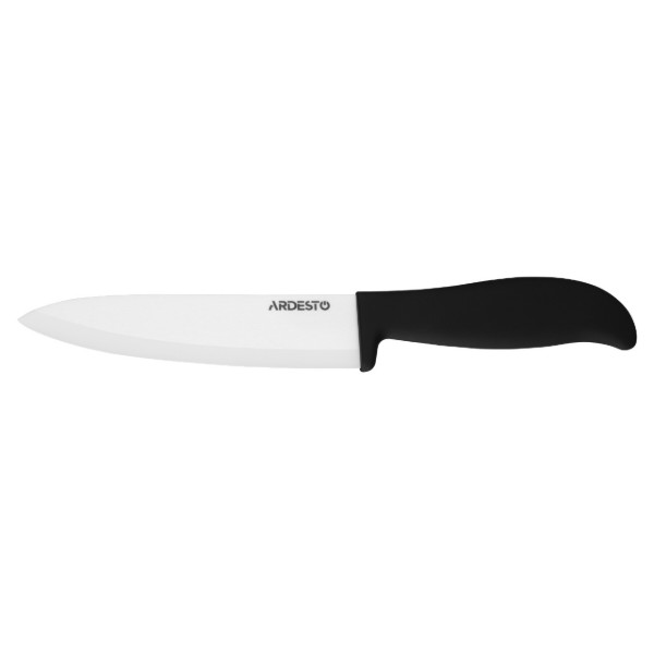 Фото - Ніж кухонний ARDESTO Fresh 27.5 см Black (AR2127CB)