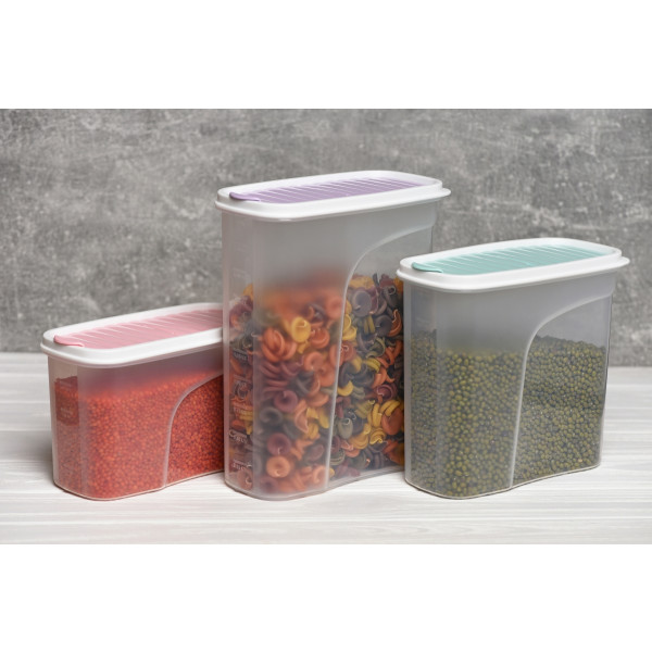 Фото - Ємність для сипучих Ardesto Fresh Pink 1.8 л (AR1218PP)