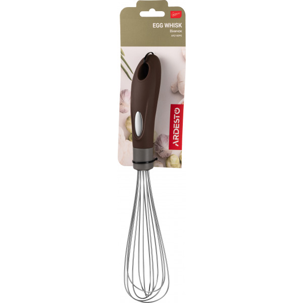 Фото - Вінчик Ardesto Gemini 28.6 см Gray/Brown (AR2160PG)