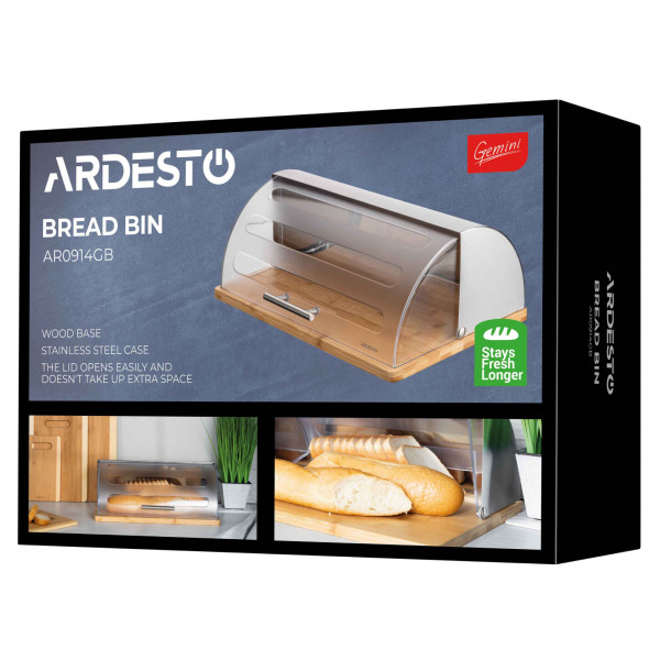 Фото - Хлібниця Ardesto Gemini 39х27х15 см (AR0914GB)