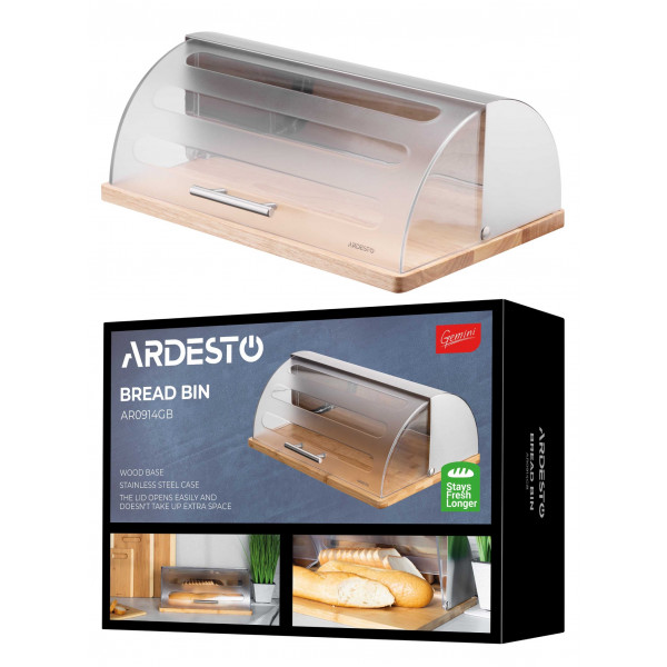 Фото - Хлібниця Ardesto Gemini 39х27х15 см (AR0914GB)