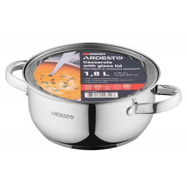 Фото - Кастрюля Ardesto Gemini Gourmet 1.8 л (AR1918BC)