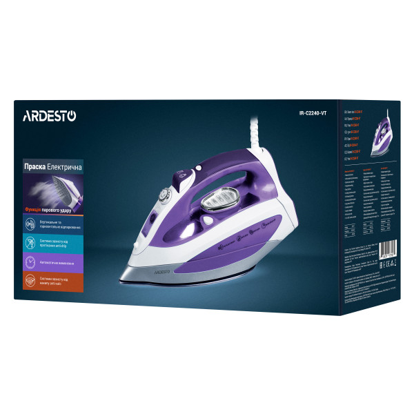 Фото - Утюг Ardesto IR-C2240-VT