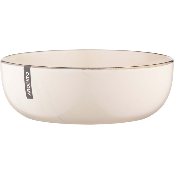 Фото - Тарілка супова Ardesto Marmo 19 см (AR2919MRBS) Фото - Тарілка супова Ardesto Marmo 19 см (AR2919MRBS)