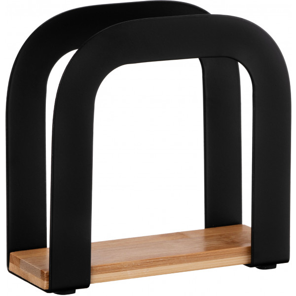 Фото - Підставка для серветок Ardesto Midori 12х4.5х12 см (AR0911BB) Фото - Підставка для серветок Ardesto Midori 12х4.5х12 см (AR0911BB)