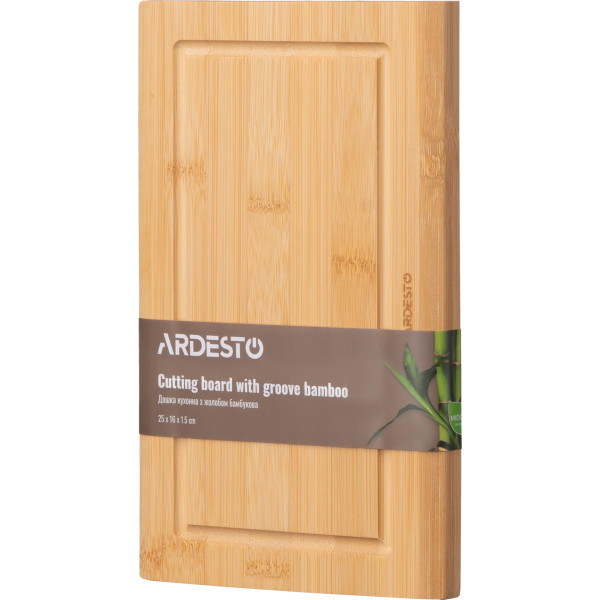 Фото - Обробна дошка Ardesto Midori 25х16х1.5 см (AR1425BM)