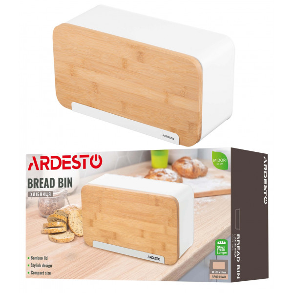 Фото - Хлібниця Ardesto Midori 33х13х18 см (AR0914WB)